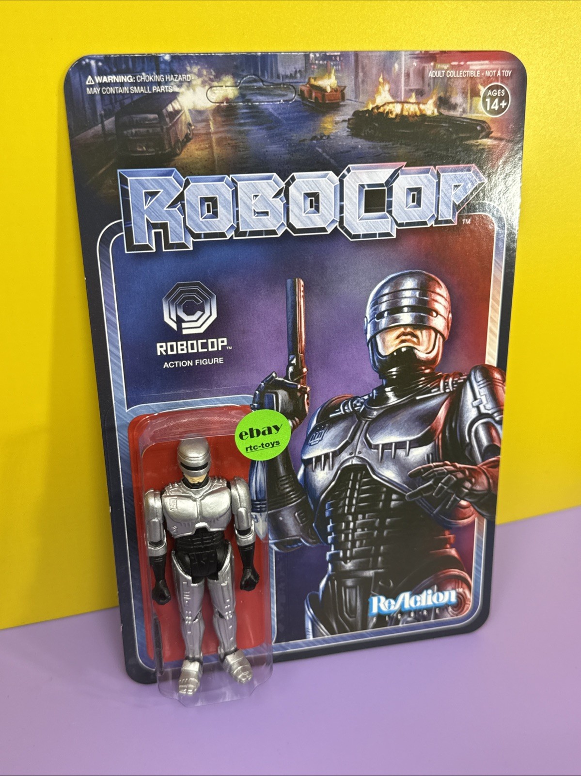 Super7 ReAction ROBOCOP 3.75&Prime; Action Figure NEW 2019