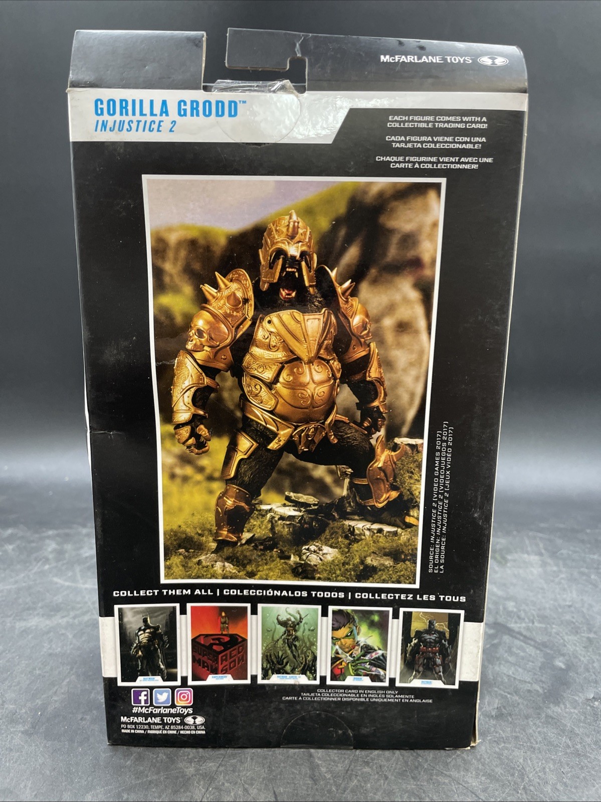 *READ*McFarlane Toys DC Multiverse Gorilla Grodd Injustice 2 Action Figure Boxed