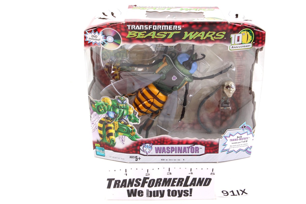 Transformers Beast Wars 10th Anniversary Voyager Waspinator Sealed MISB MOSC