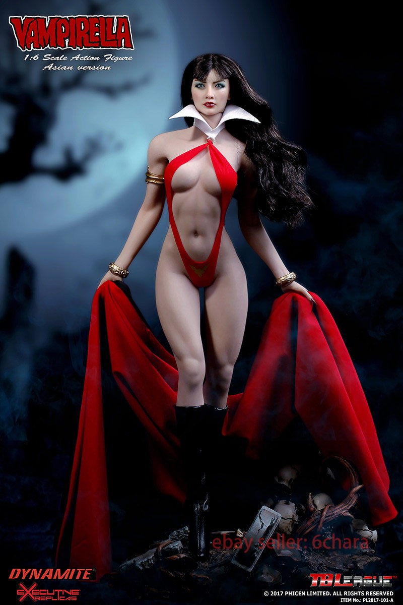 TBLeague PHICEN PL2017-101-A Vampirella 1/6 Movable Collectible Figure In Stock
