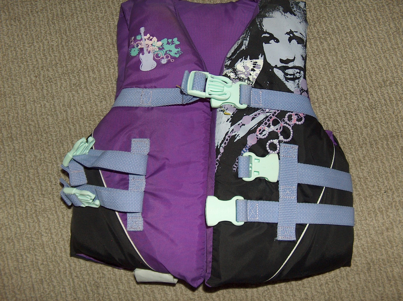 DISNEY HANNAH MONTANA YOUTH LIFE VEST 50-90LBS