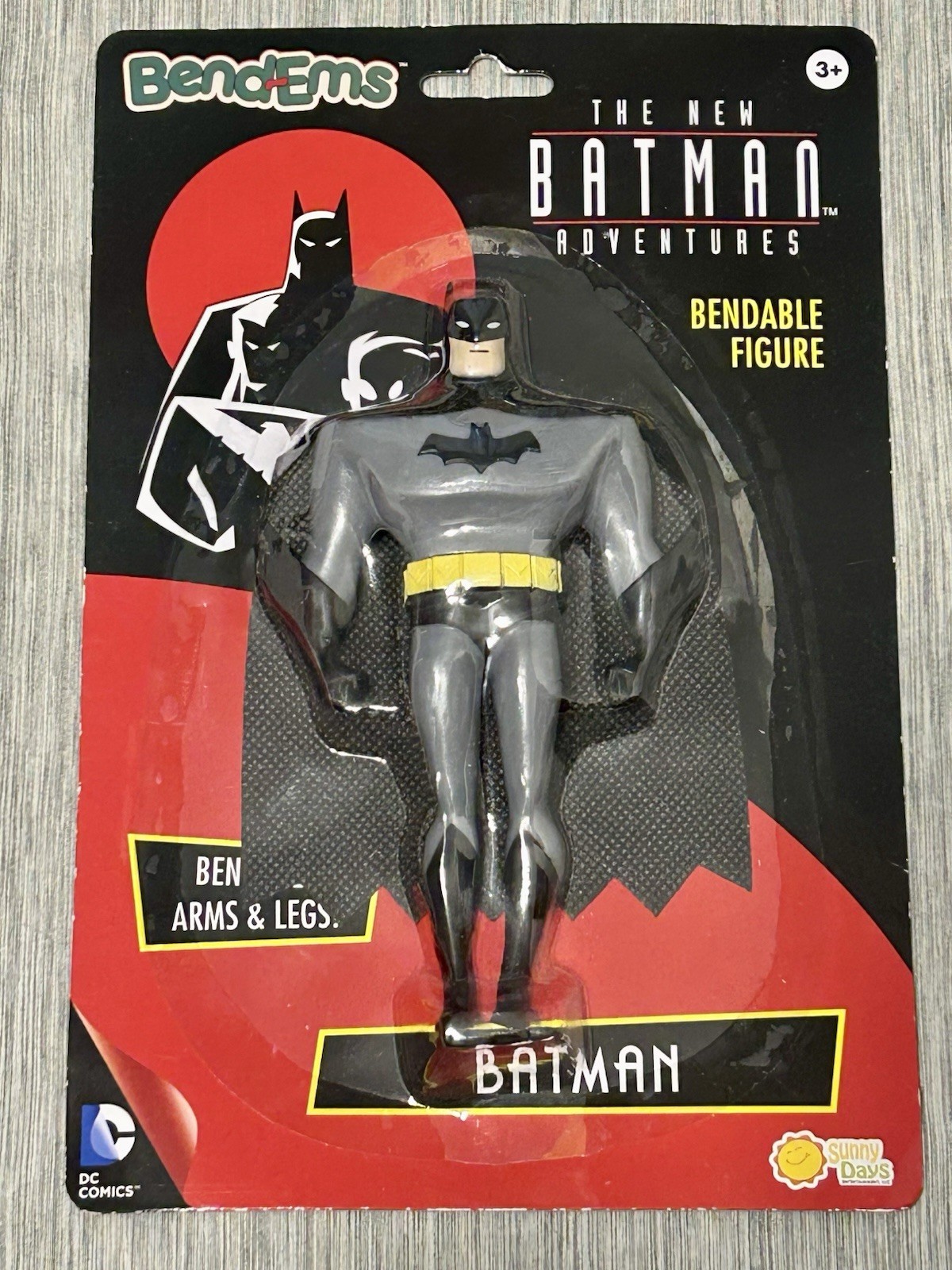 Batman Adventures Bend-Ems « Batman » 5 3/4 Inch Bendable Figure DC Comics