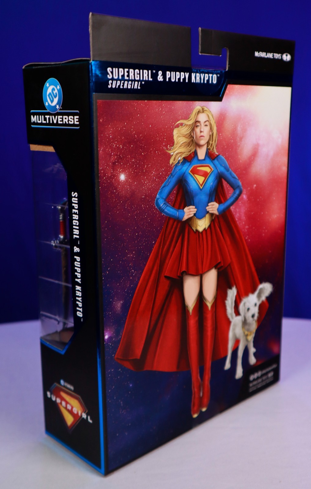 Mcfarlane DC Multiverse Theatrical Edition Supergirl & Baby Krypto 2026 Movie