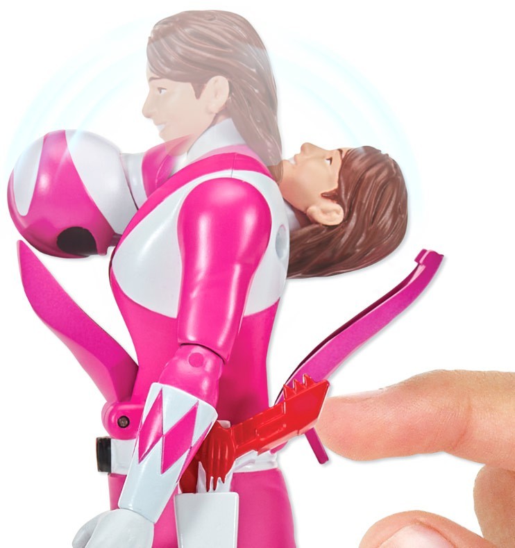 Power Rangers Mighty Morphin Re-Ignition Pnk Ranger Action Figure [Auto-Morphin]