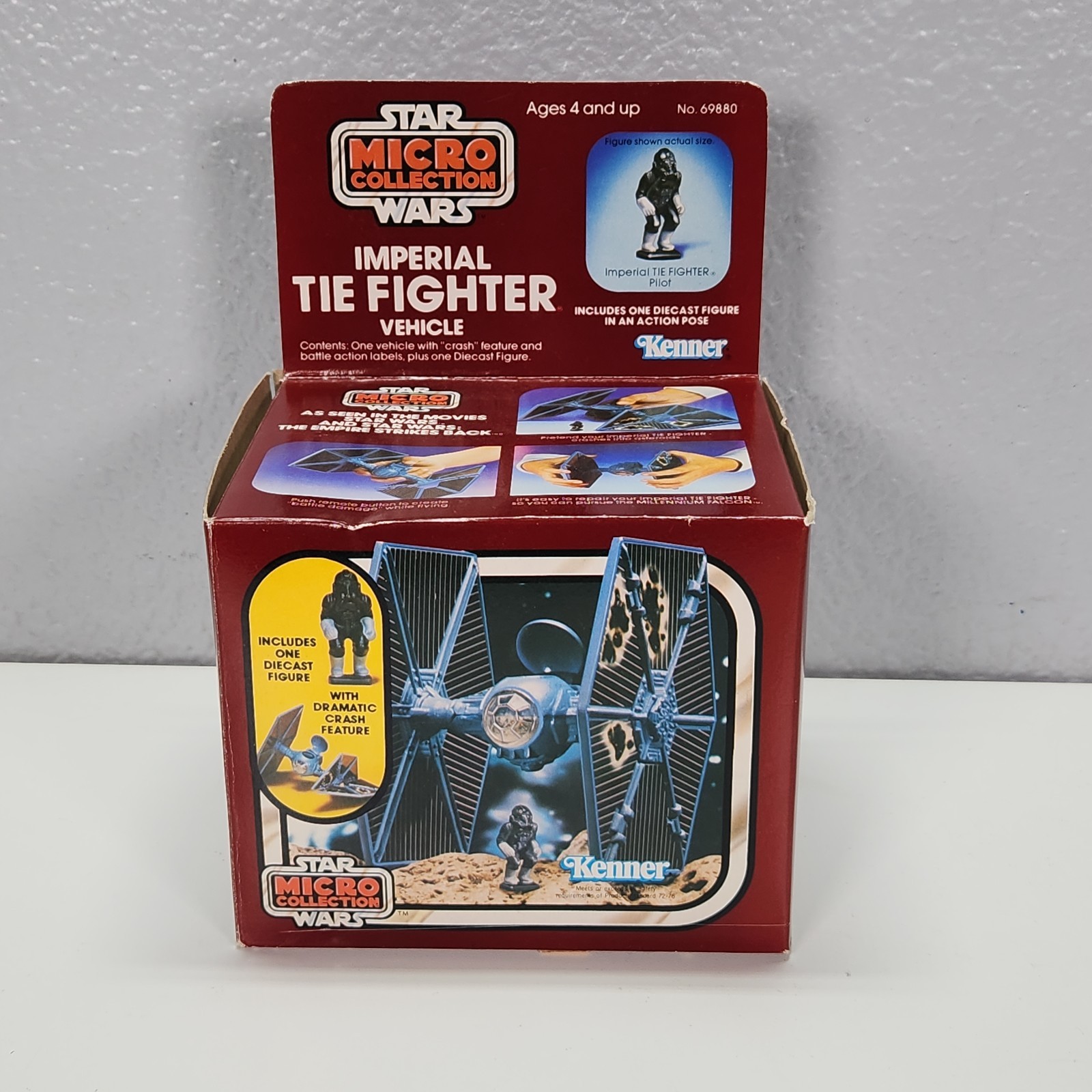 Star Wars Micro Collection Imperial Tie Fighter Vehicle – Very Nice Condition