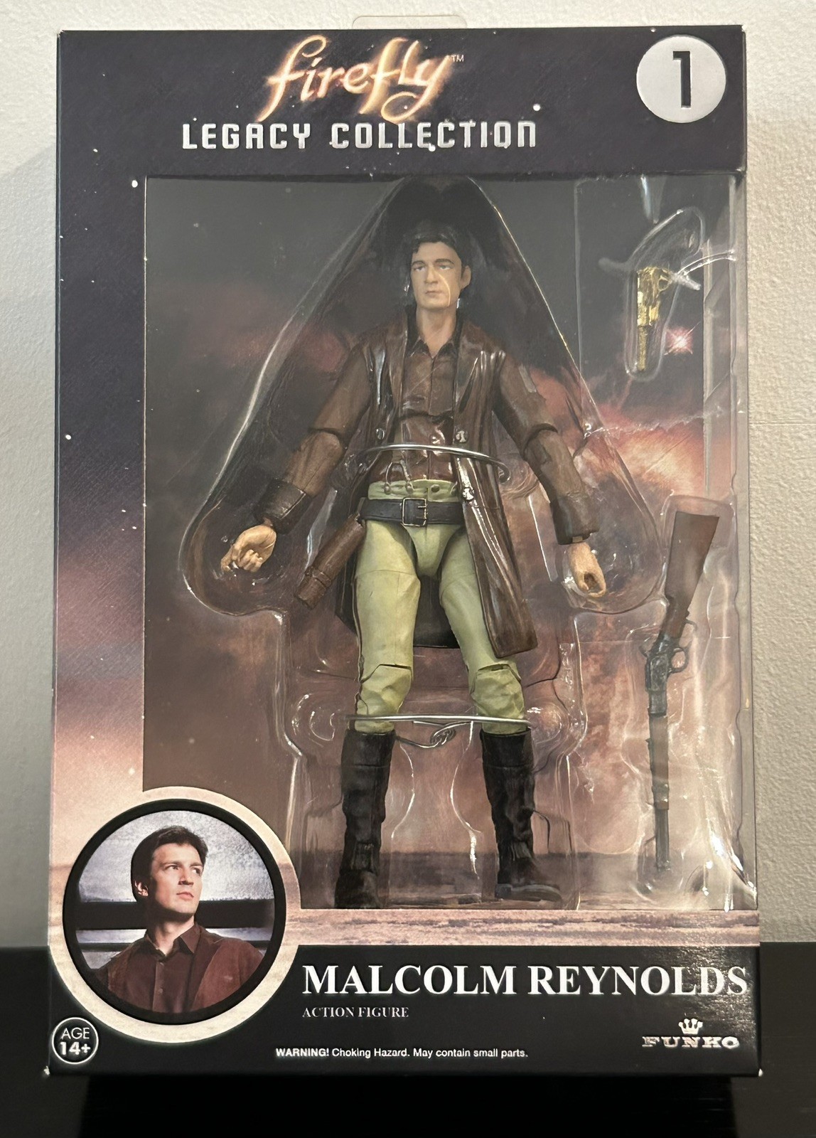 Firefly Legacy Collection Malcolm Reynolds #1 Action Figure Funko Gentle Giant