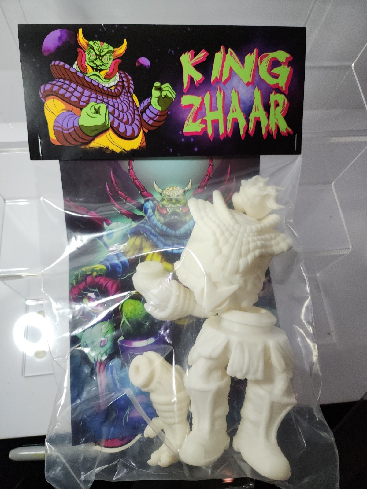 King Zhaar by Art Fabula 2022 blank sofubi 6 1/2&Prime; OUT OF PRINT – RARE
