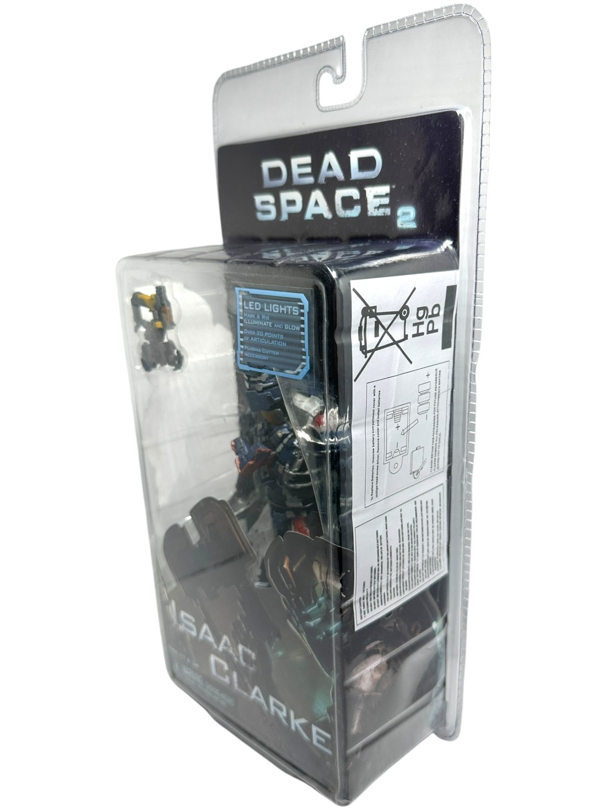NECA Dead Space 2 ISAAC CLARKE LED Lights Player Select Action Figure – New