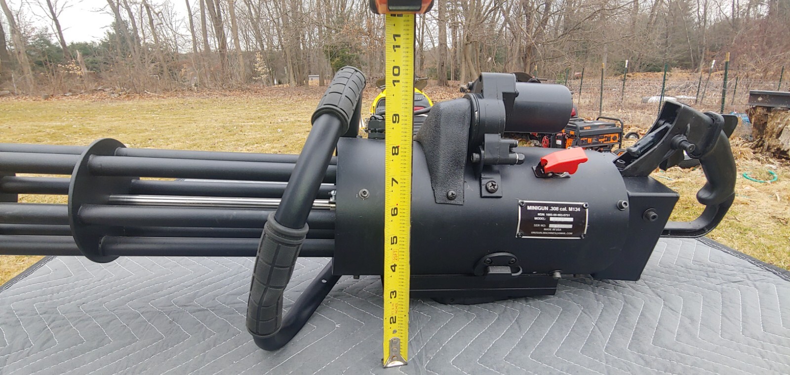 HAND HELD, 18V POWERED M134 Chaingun FANTASY Minigun