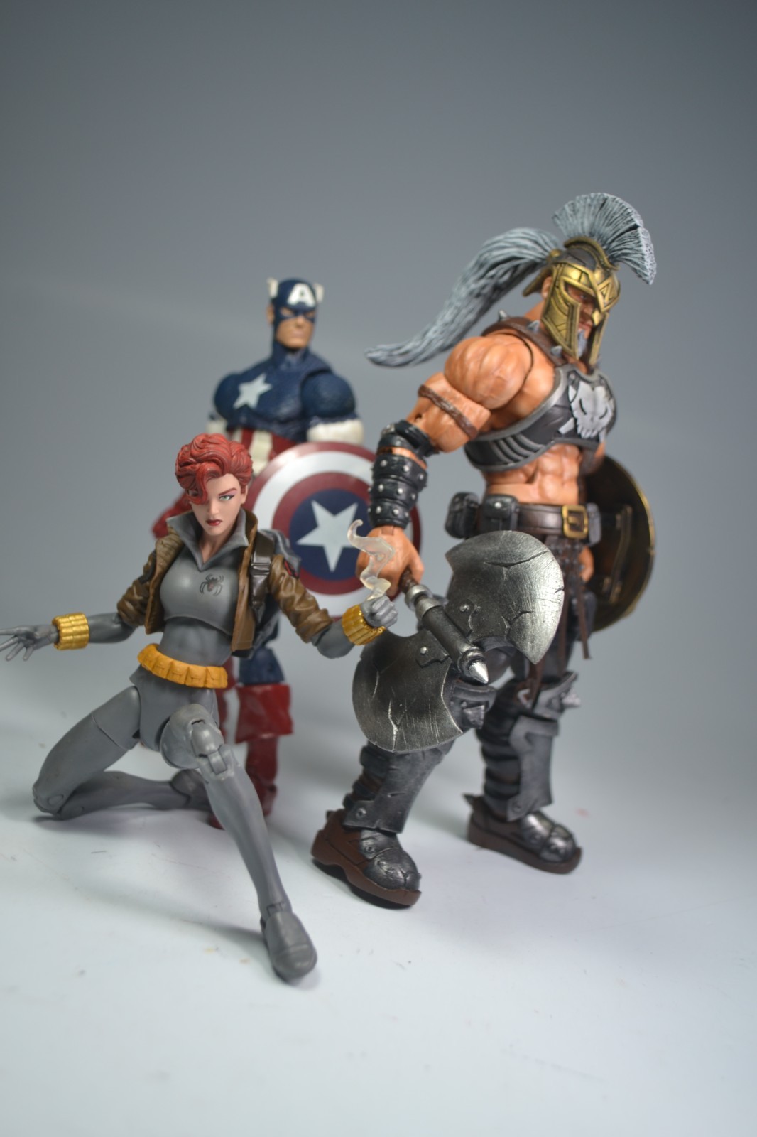 marvel legends ARES 7 inch custom figure COMISSION JOB BY TOYMAN