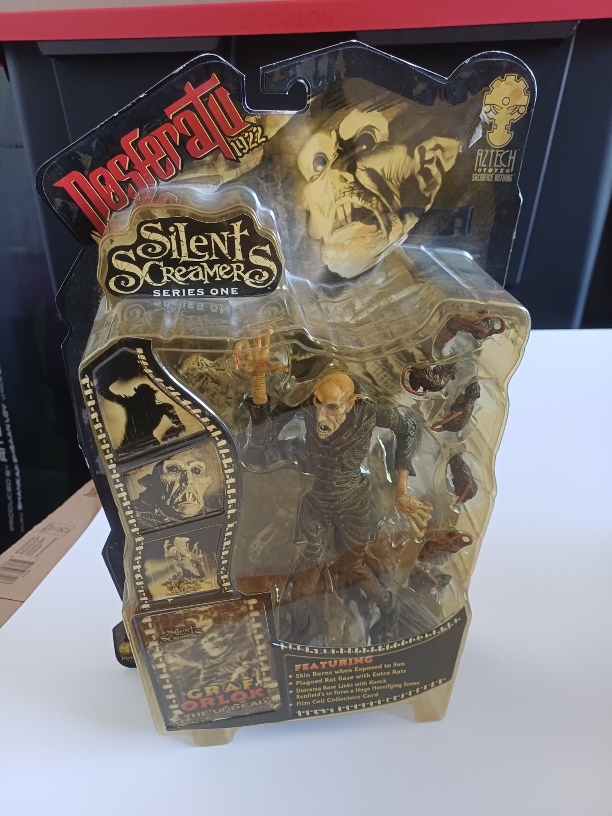 NOSFERATU 1922 Graf Orlok Action Figure, Silent Screamers Series 1