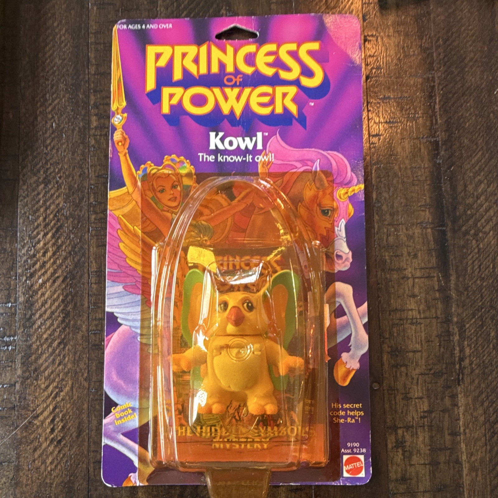 Mattel Kowl Princess of Power Action Figure w/ Comic Book 1984