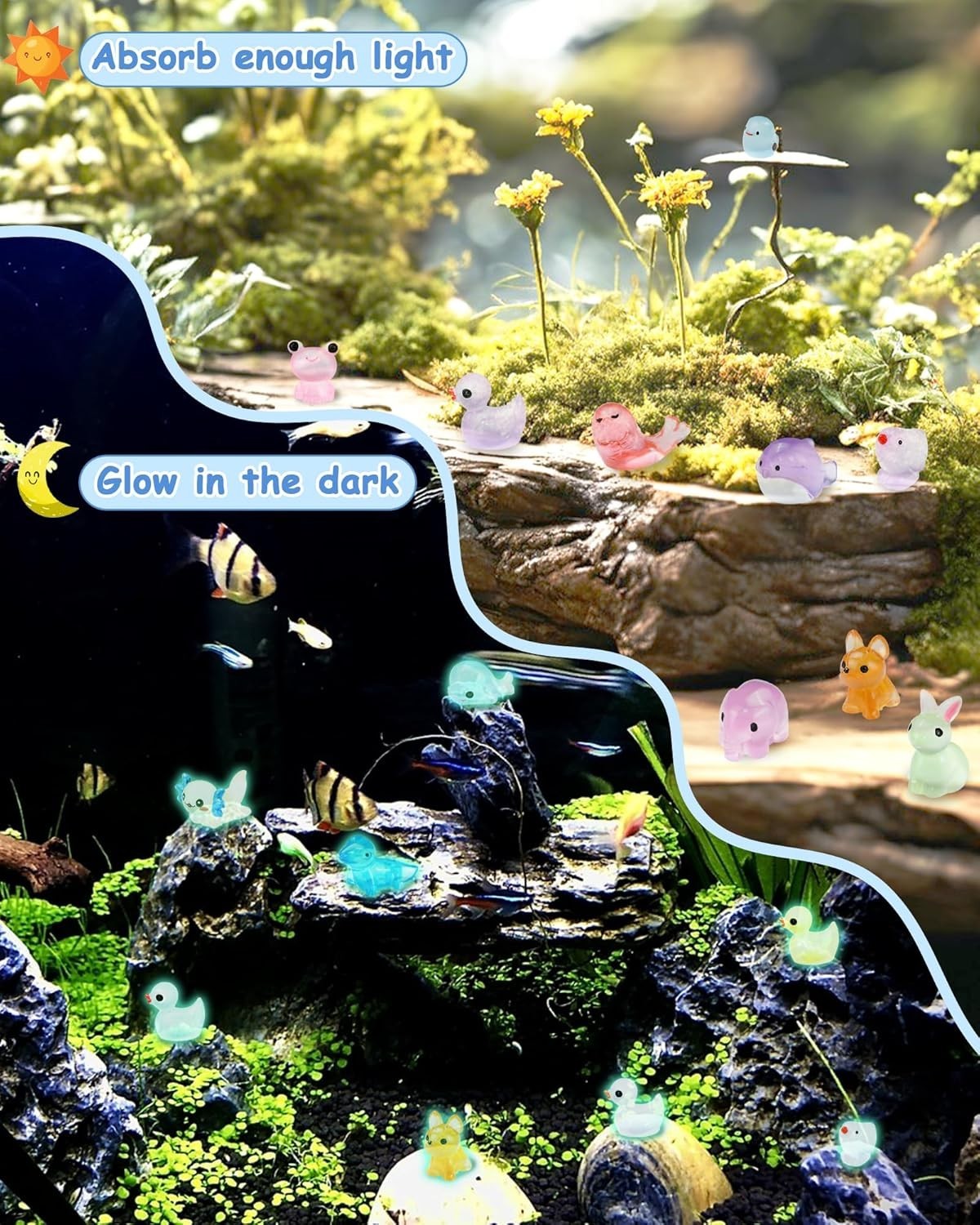 Versatile 100-Piece Mini Resin Animals Collection – Perfect for Crafts & Play
