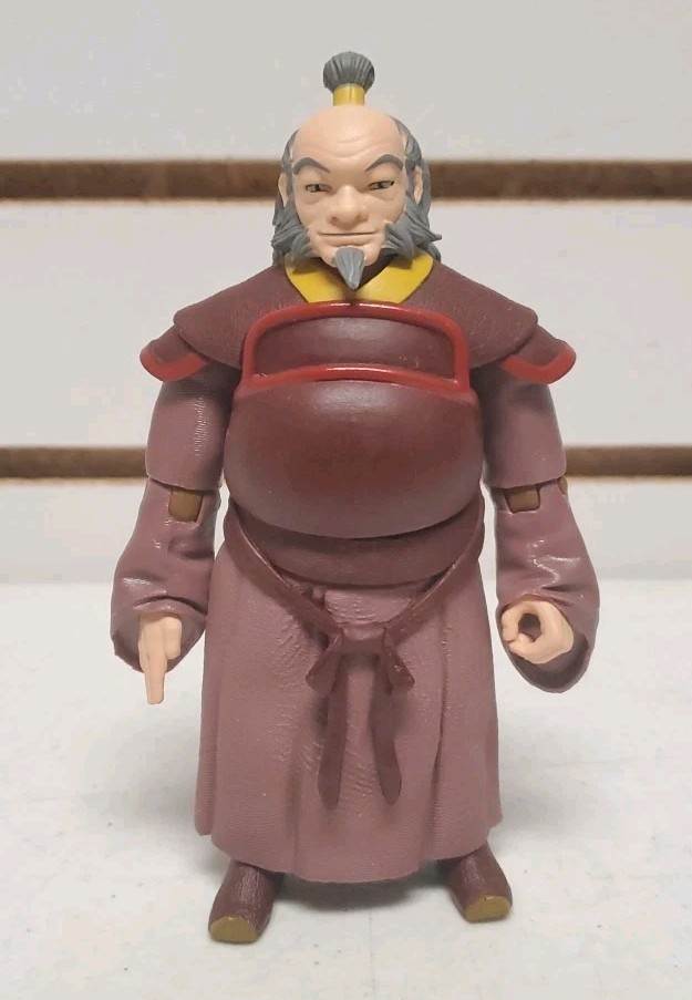 McFarlane Toys – Avatar: The Last Airbender Toph Beifong & Uncle Iroh Figure Lot