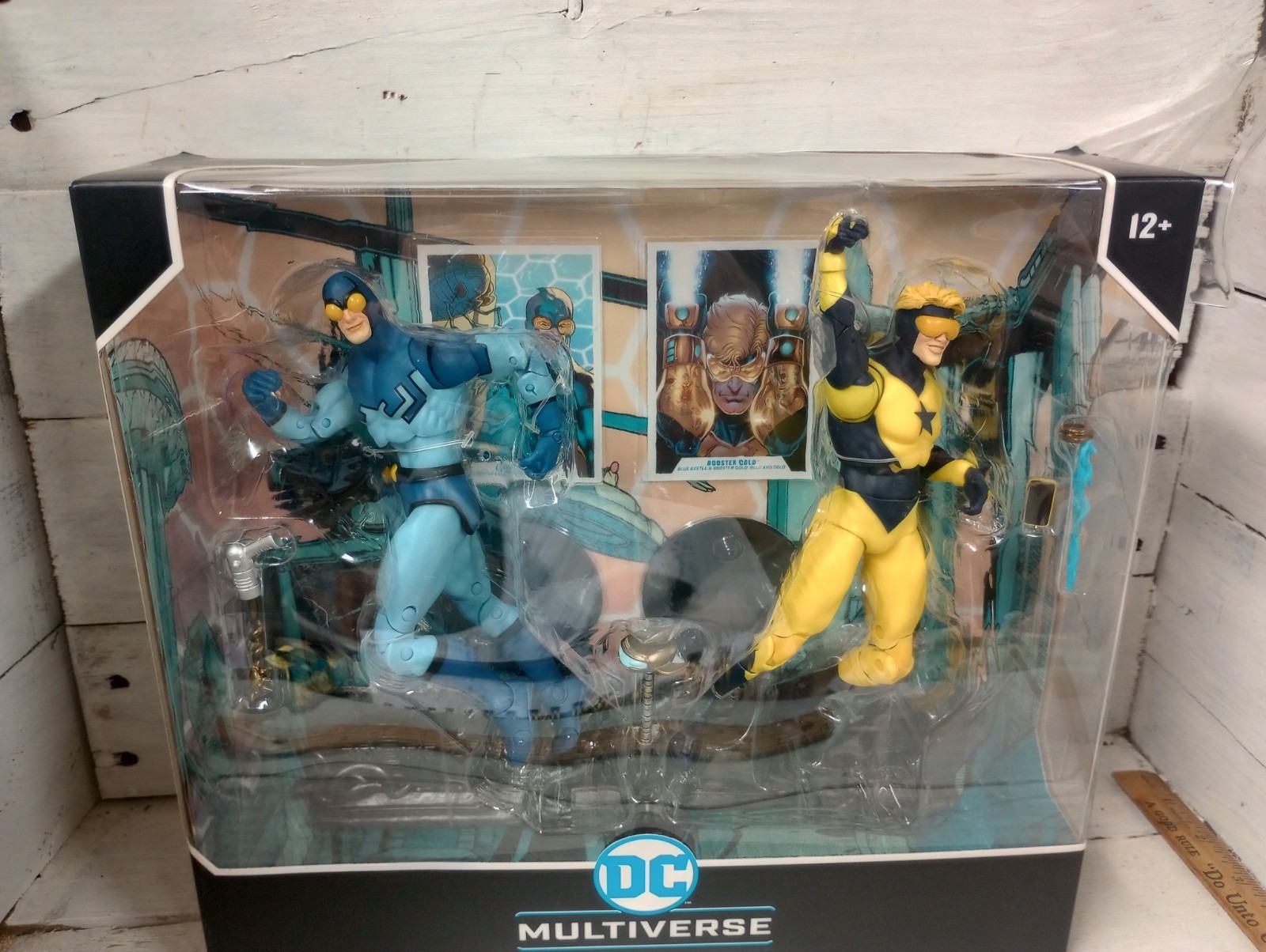 McFarlane Toys DC Multiverse Booster Gold & Blue Beetle Action Figure 2-Pack NEW