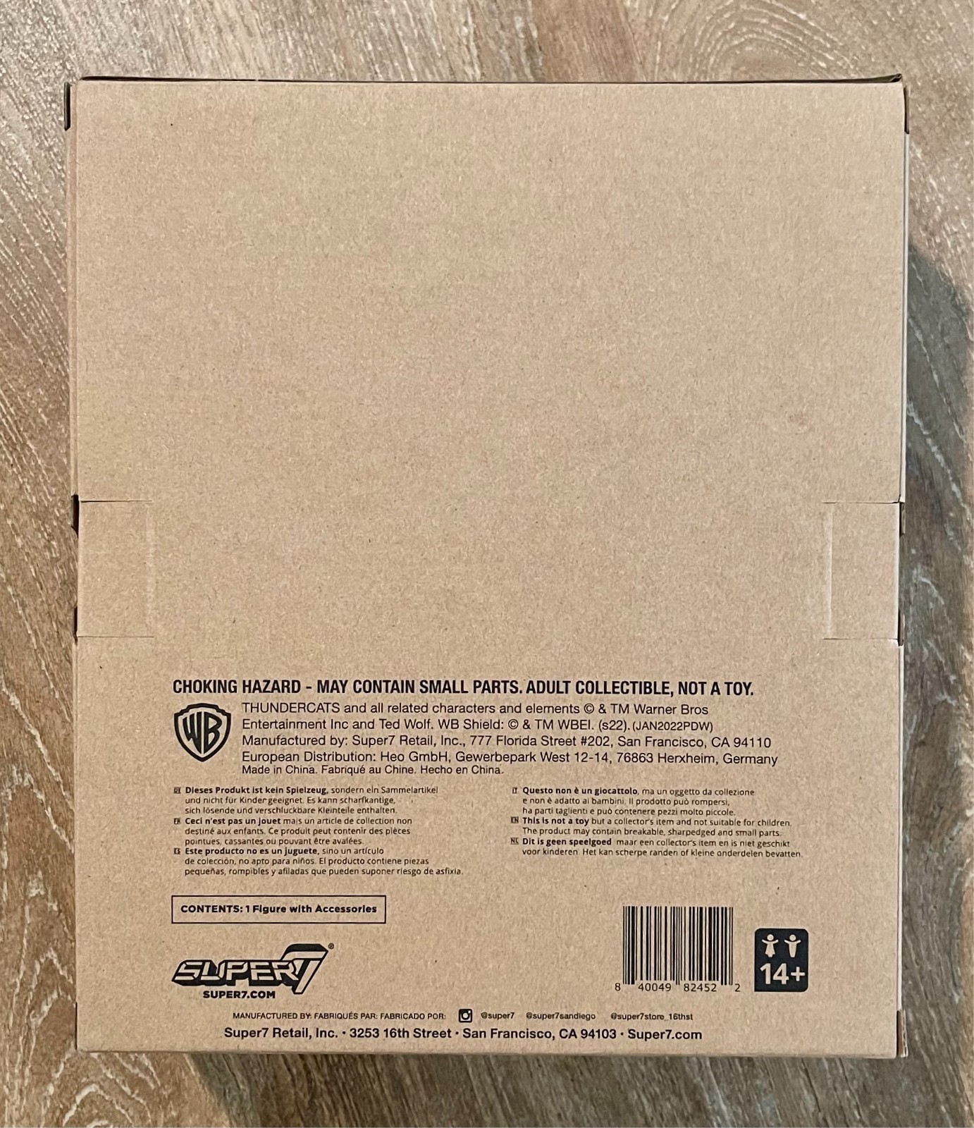 Super7 Thundercats Ultimates Lion-O Hook Mountain Ice Figure 2022 SDCC Exclusive