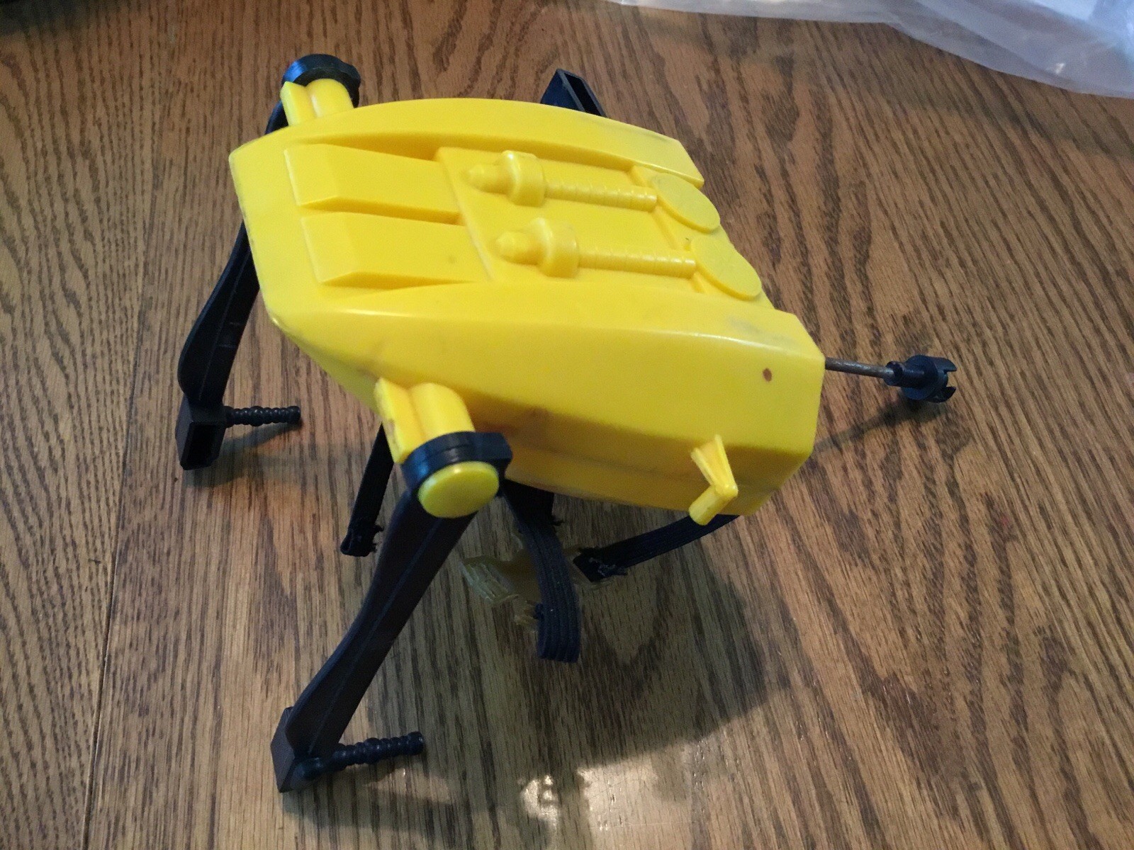 Vintage GI Joe, turbo copter back pack with straps