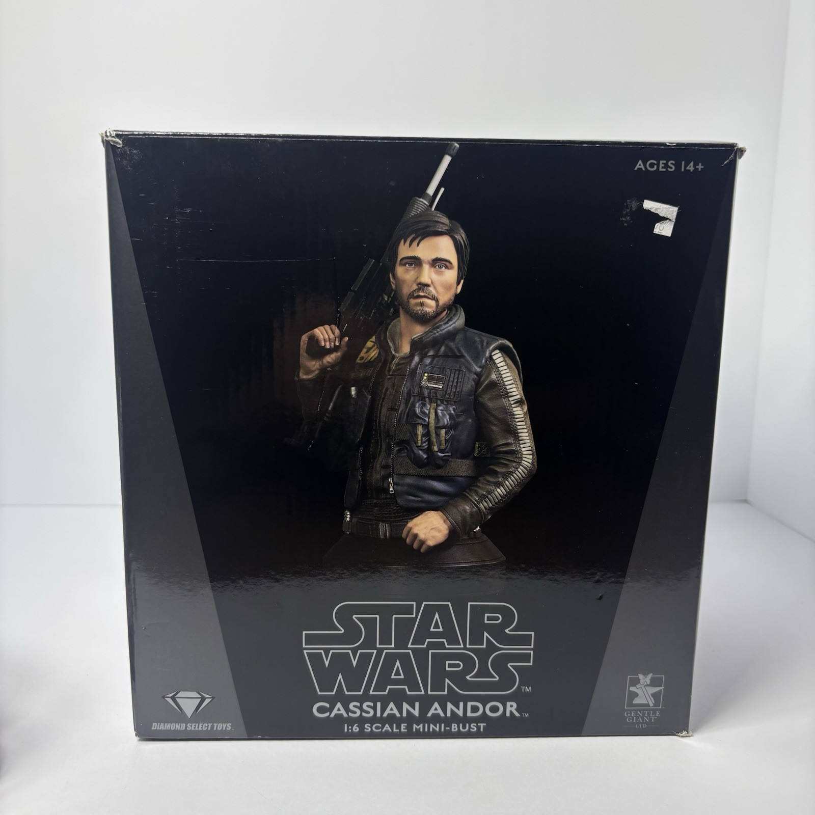 Star Wars Rogue One CASSIAN ANDOR Figure Bust Statue Gentle Giant Limited /2000