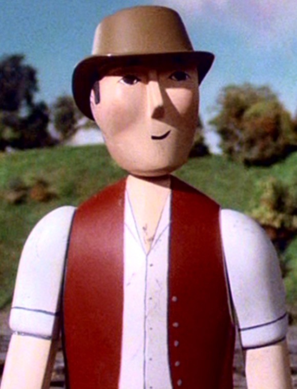Custom Tomy/Trackmaster-scale Thomas and Friends « Jem Cole » Figure