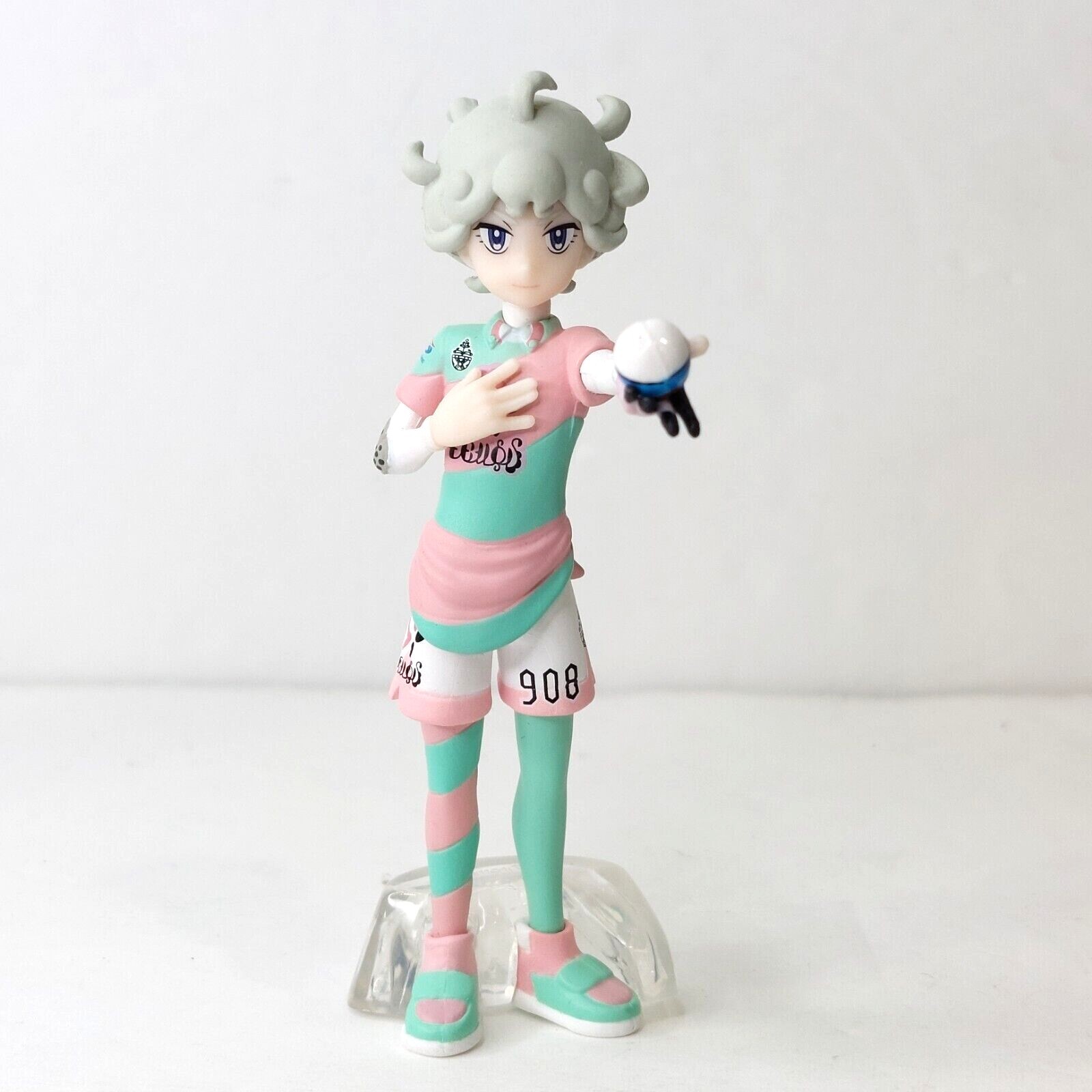 New Pokemon Scale World 3&Prime; 1:20 Scale Bede Beet Gym Leader Trainer Figure Galar