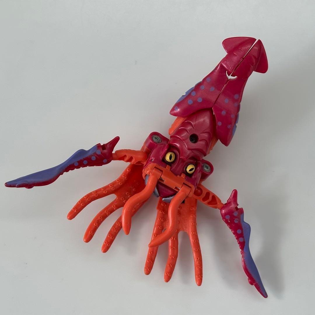 TAKARA TOMY Transformers Beast Wars Claw Jaw Scuba Squid Vintage Action Figure