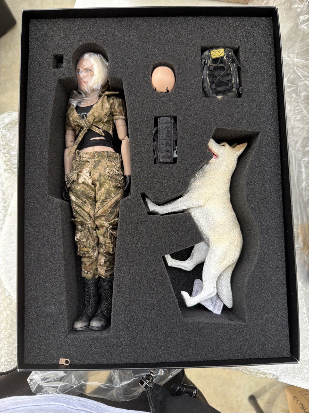1/6 FLAGSET FS-73022 Doomsday End War Death Squad « U » Umir + Dog Action Figure