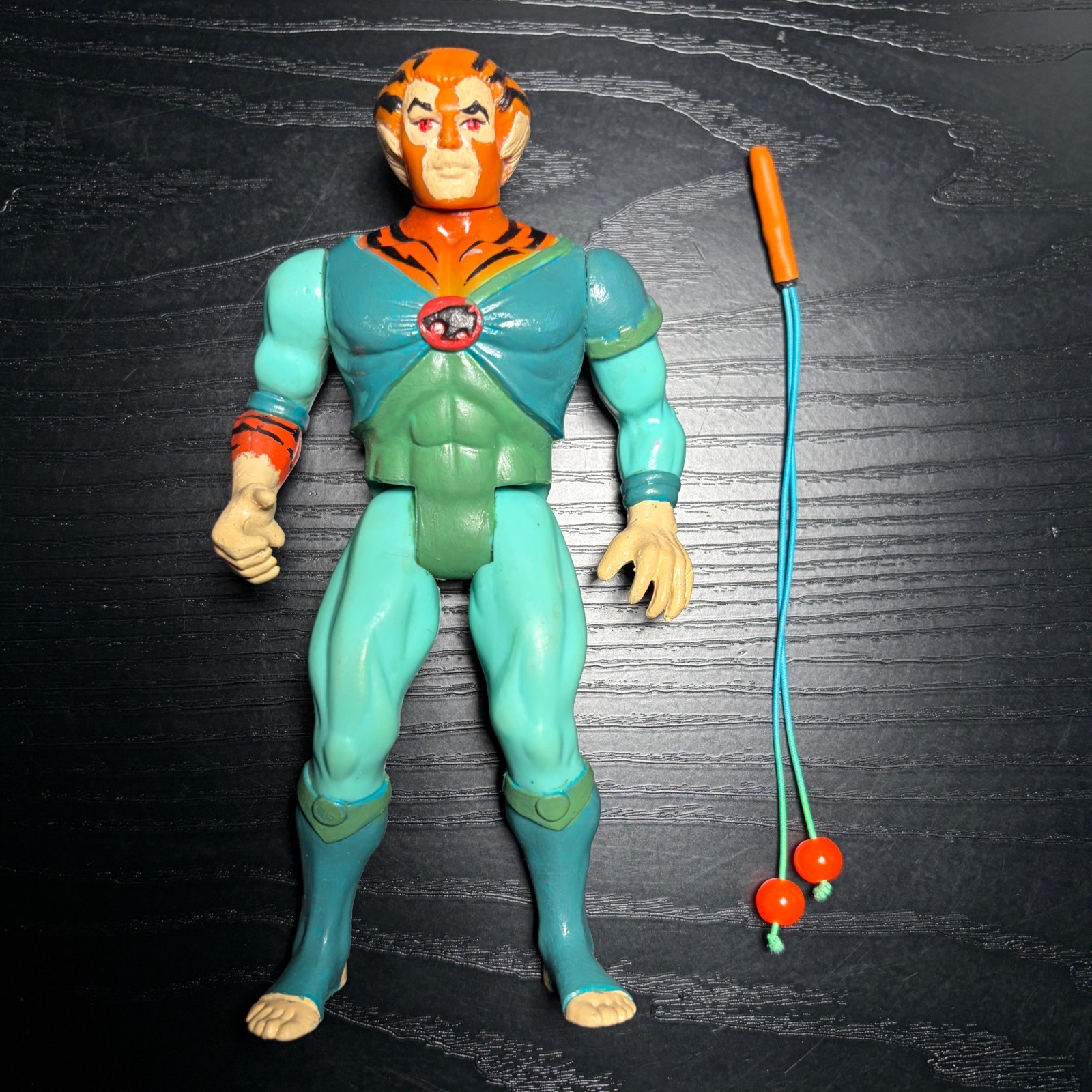 ThunderCats – Custom Old Tygra & Bolo Whip (LJN Toys, Telepix, T. Wolf, 1986)