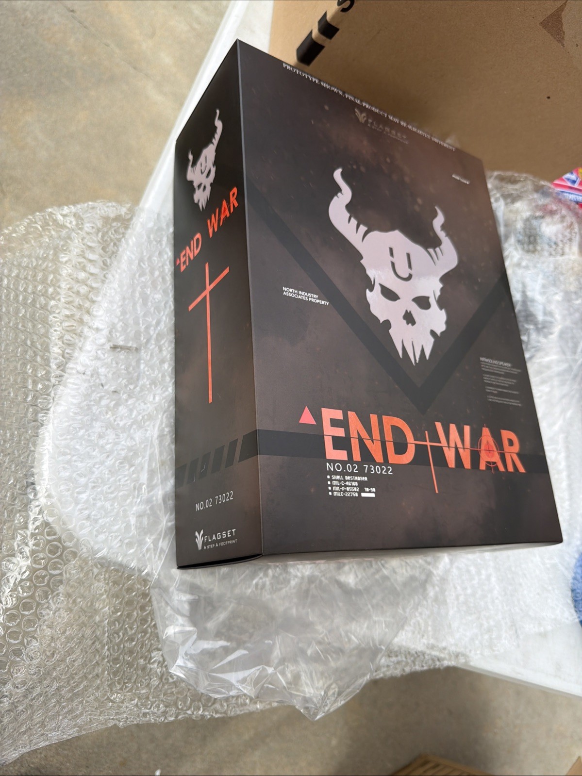 1/6 FLAGSET FS-73022 Doomsday End War Death Squad « U » Umir + Dog Action Figure