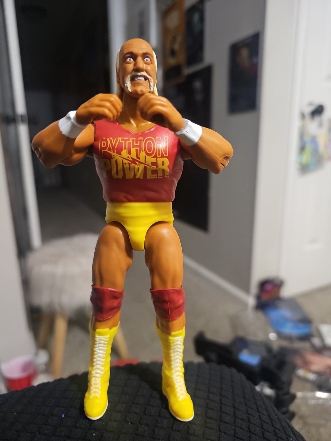 WWE Main Event Series 148 HULK HOGAN Python Power Wrestling Action Figure