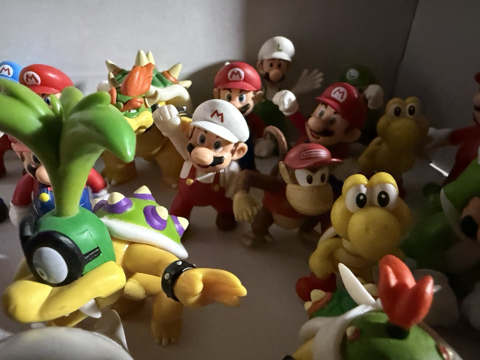Nintendo Super Mario Assorted Figure Lot Of 35