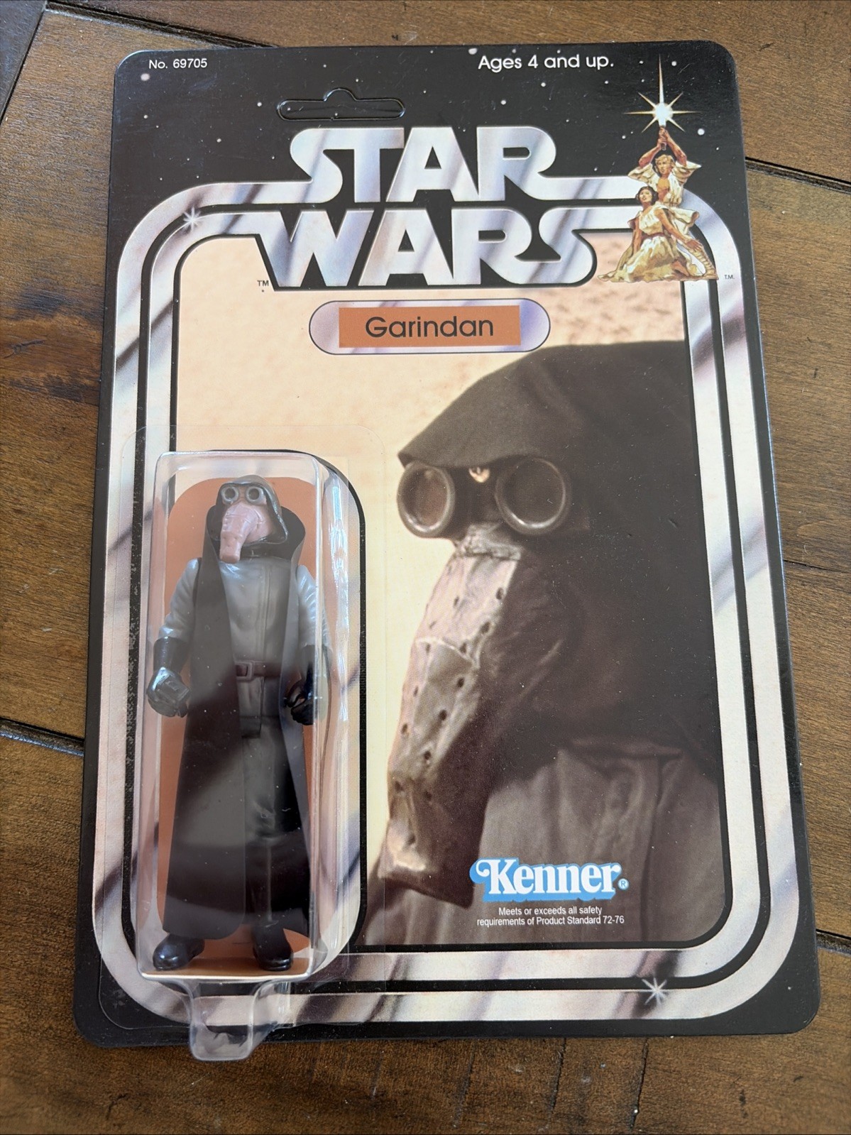 Garindan Vintage Kenner-Style Star Wars STAN SOLO New On Card MINT