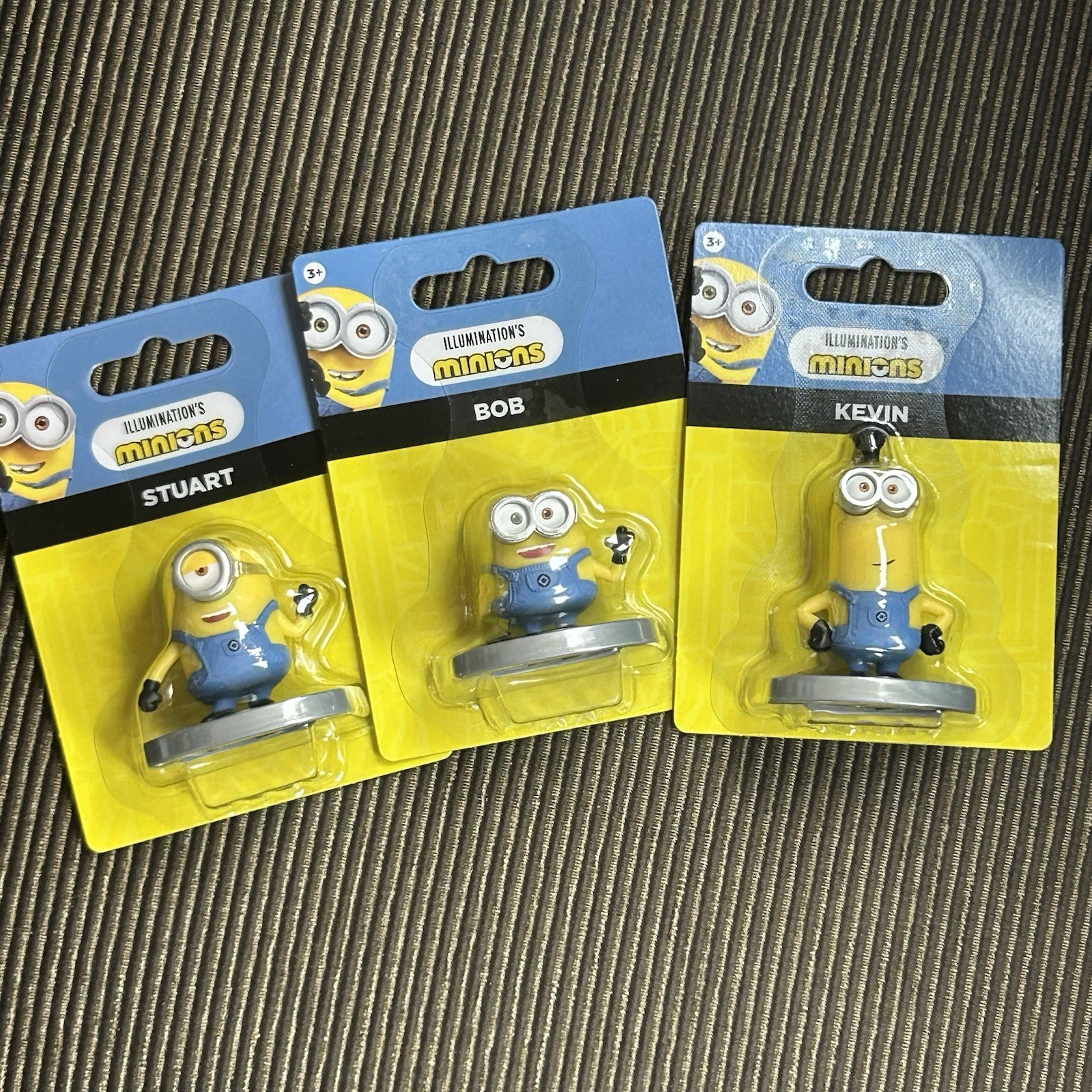 New Illumination Minions The Rise of GRU Bob Stuart Kevin Figure Just Play Lot