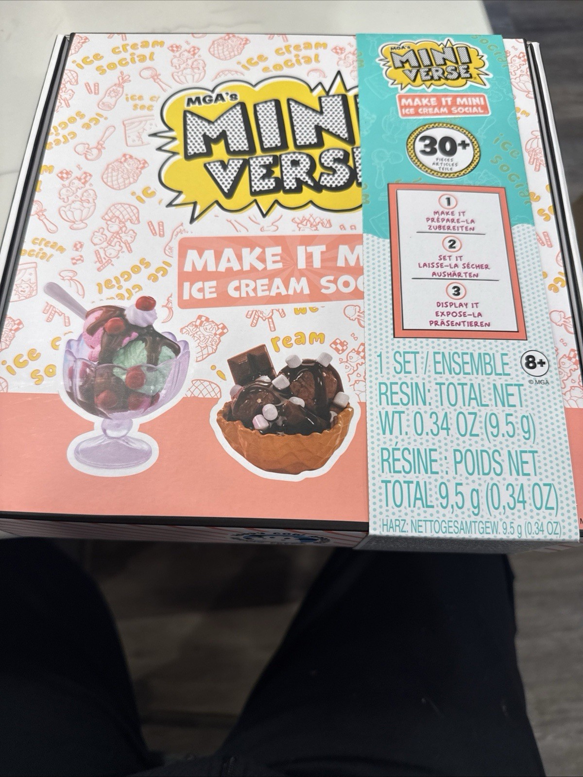MGA&rsquo;s Miniverse Make It Mini Food/Ice Cream Social BRAND NEW