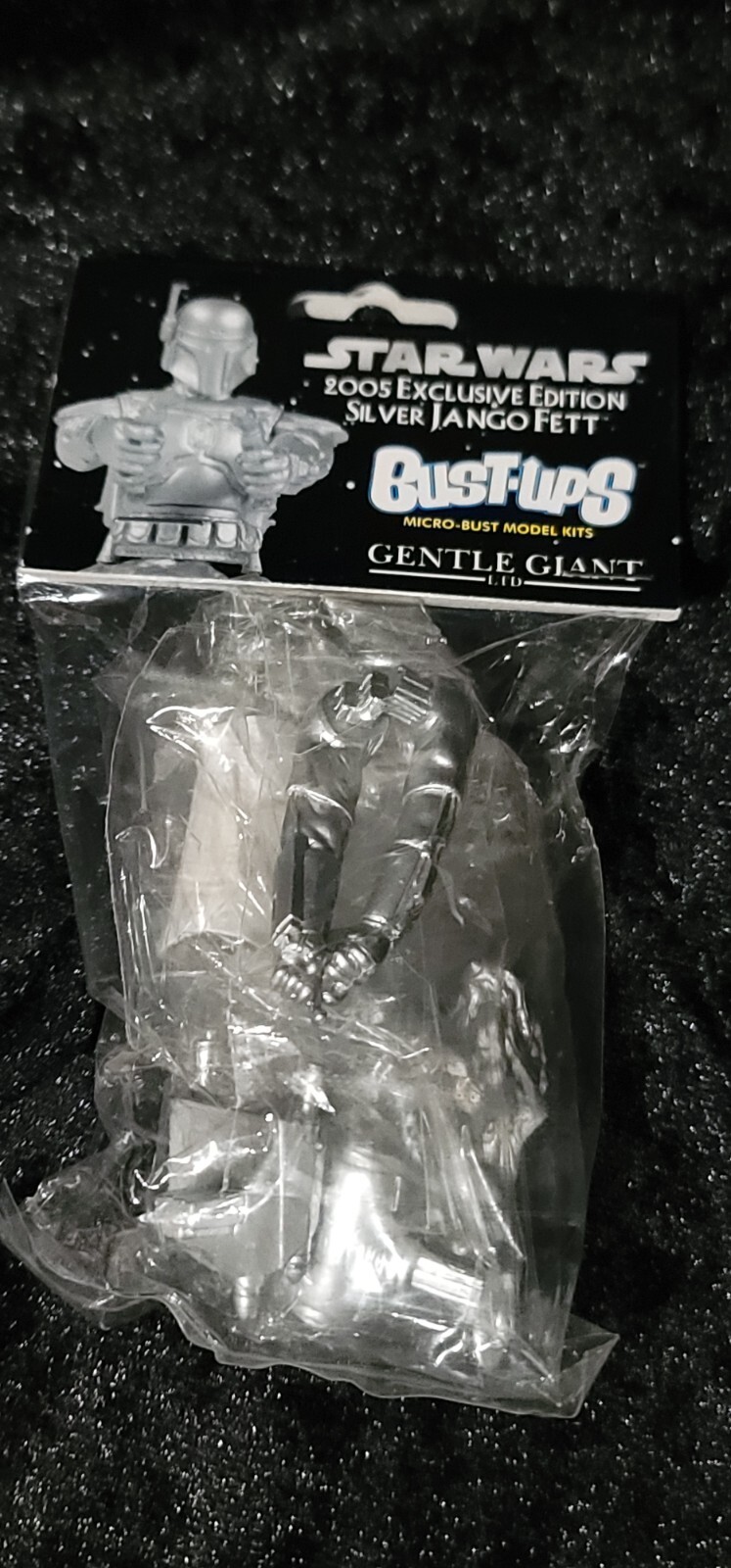 VINTAGE STAR WARS GENTLE GIANT JANGO FETT BUST UPS SDCC EXCLUSIVE