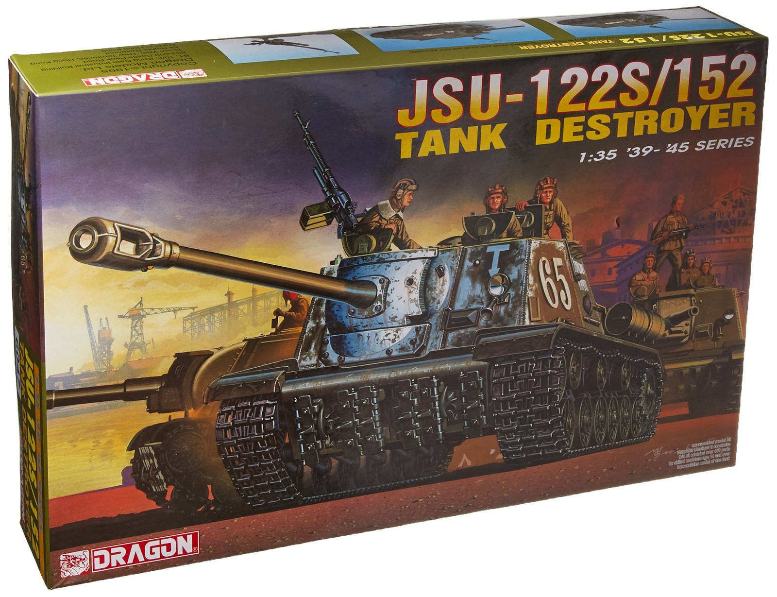 Dragon Models JSU-122S/152 Tank Destroyer Model Kit