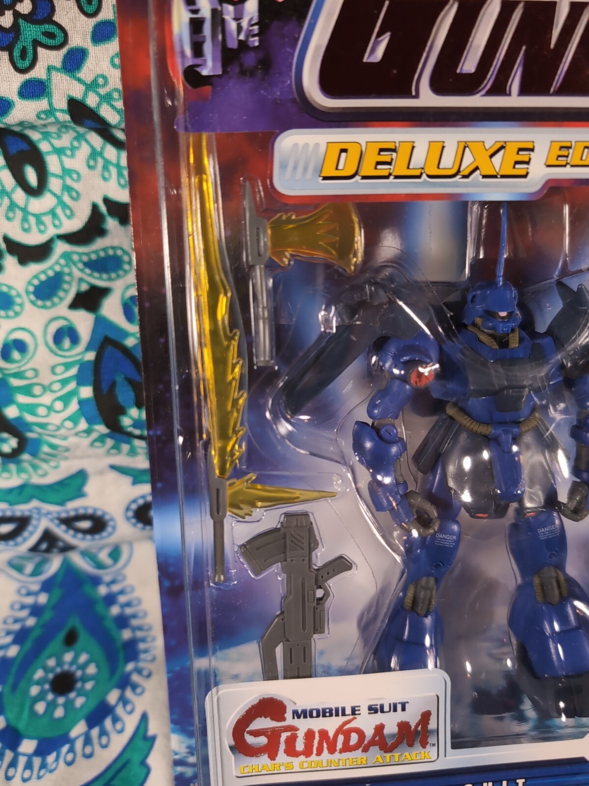 MOBILE SUIT GUNDAM CHAR&rsquo;S COUNTER ATTACK AMS-119 GEARA DOGA BLUE 2001 BANDAI New