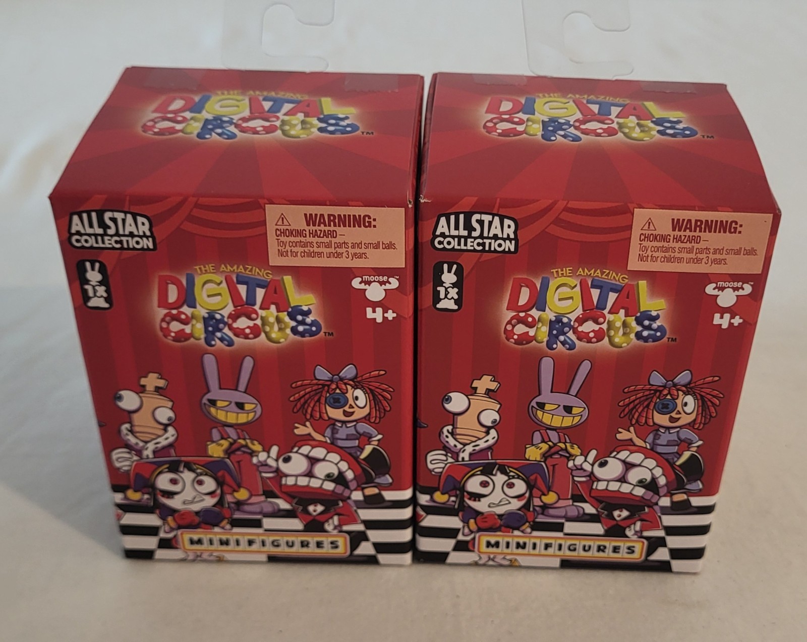 Moose Toys « The Amazing Digital Circus » All Star Collection 2-inch Set Of 2