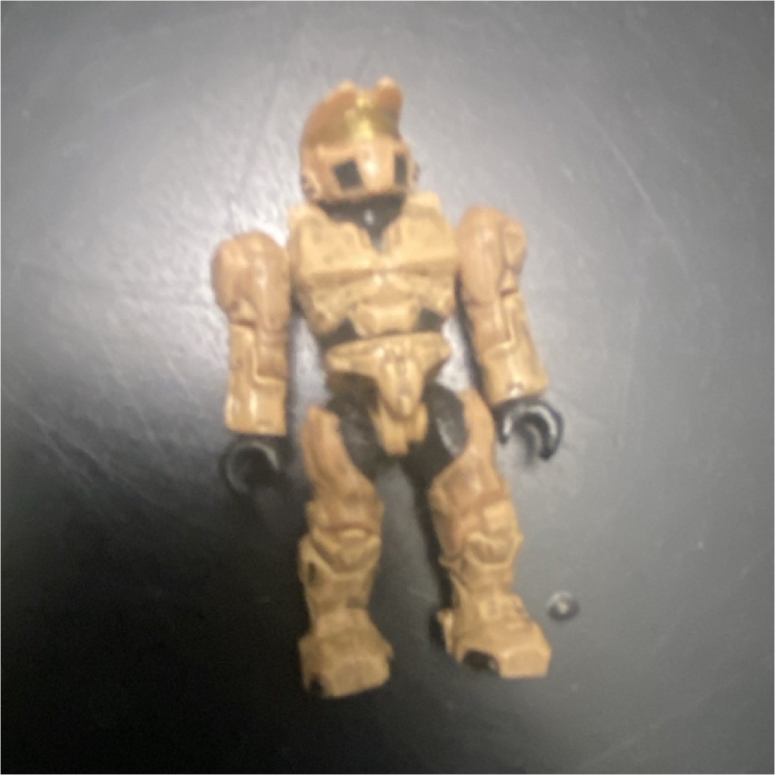 Mega Bloks Halo Brown Black Plastic Action Figure Less Than 5 in