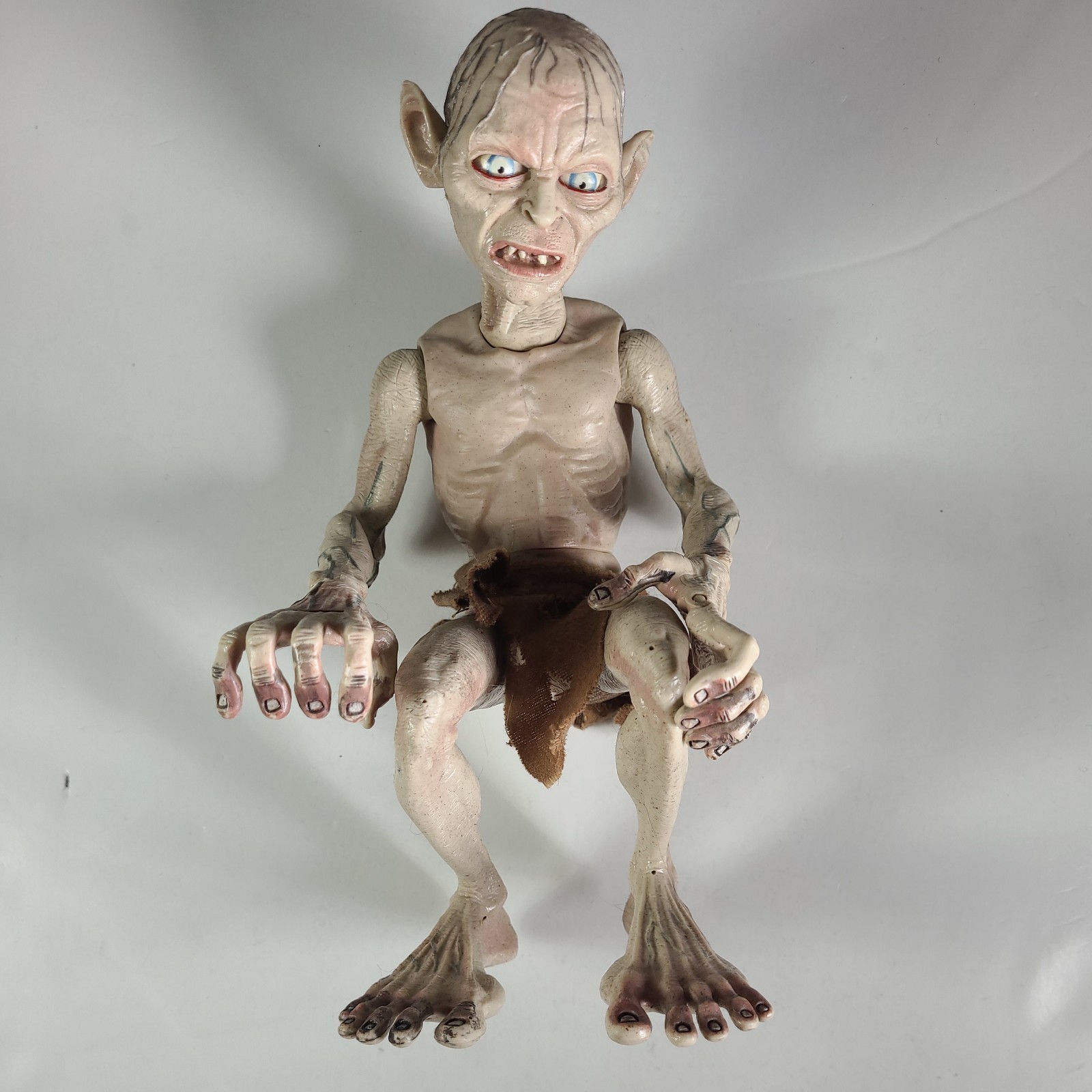 2003 Gollum Action Figure 10&Prime; Hobbit Lord Of The Rings Marvel Ent.