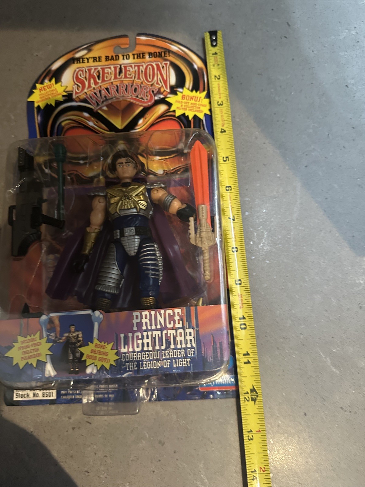 Prince Lightstar Skeleton Warriors Action Figure 1994