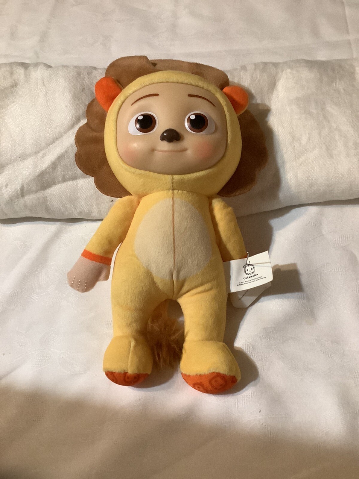 Cocomelon JJ Lion 8&Prime; Plush Doll Toy JJ Doll – Preowned
