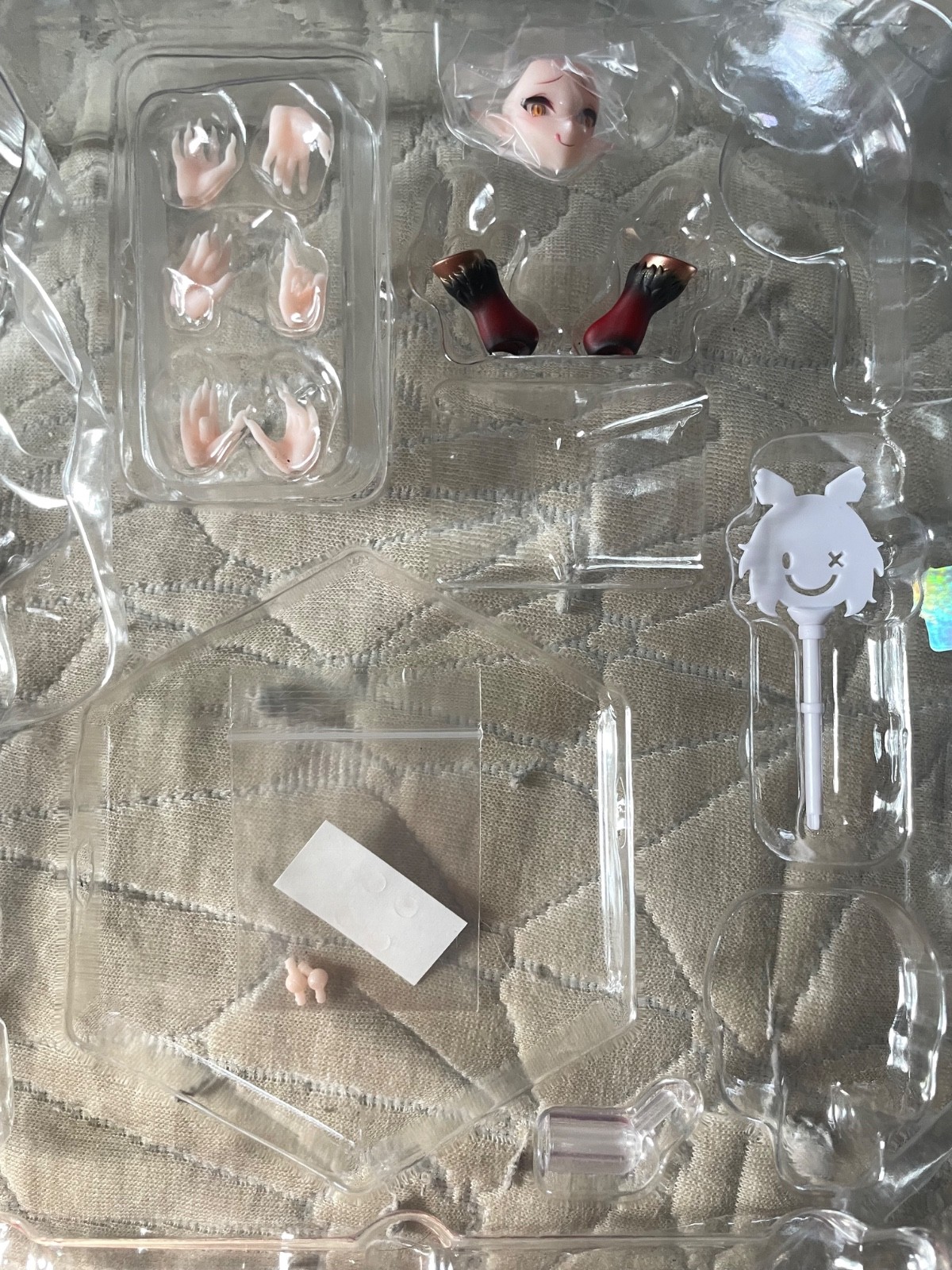 snail shell lustia feet accesories lot 1/12 waifu