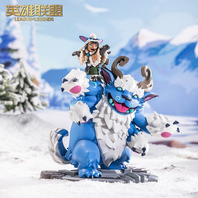 League of Legends Nunu & Willump Medium Statue Collectible Desktop Figure Gift
