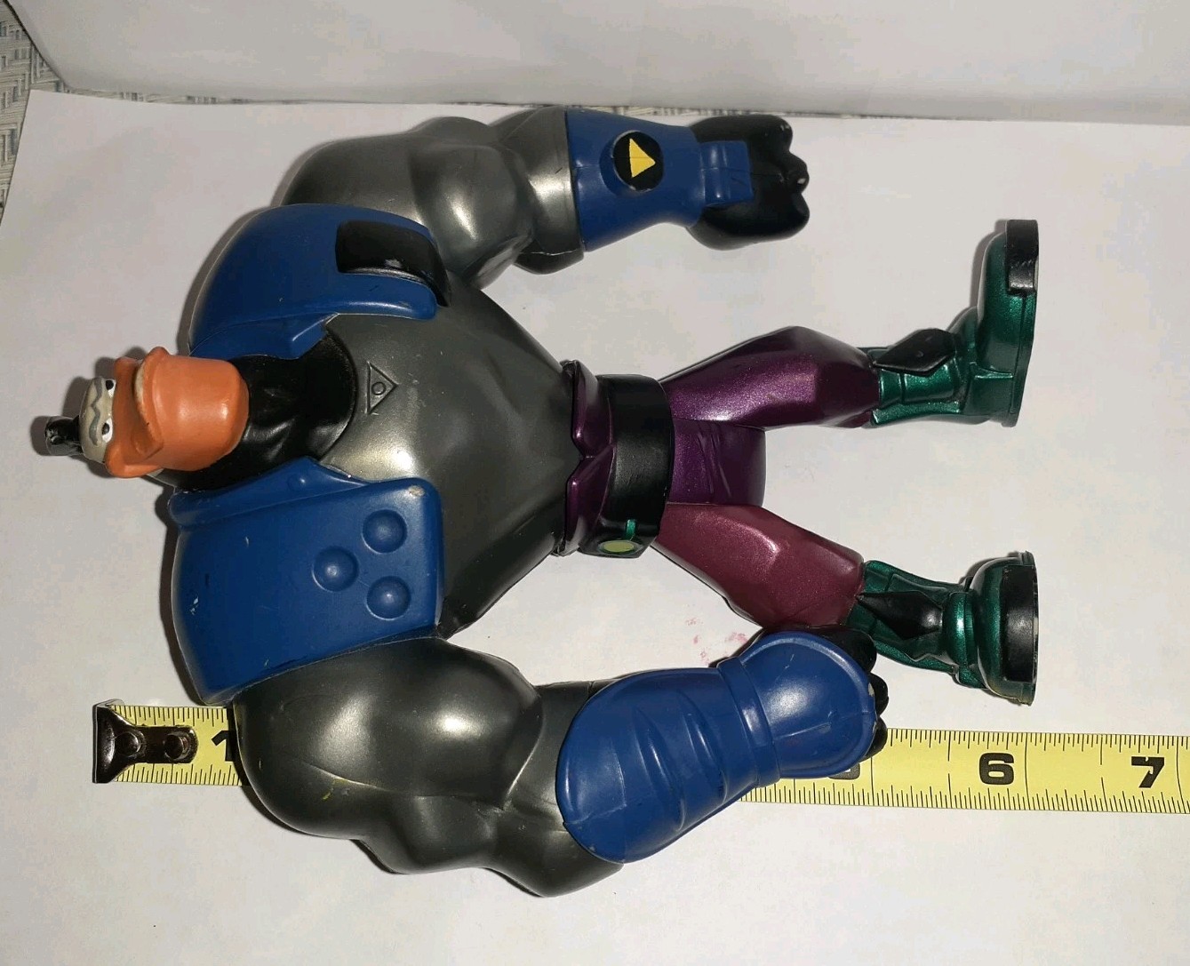 1997 Mattel Mighty Ducks Spy Squad COMBIN GRIN 6&Prime; Action Figure Loose Vintage