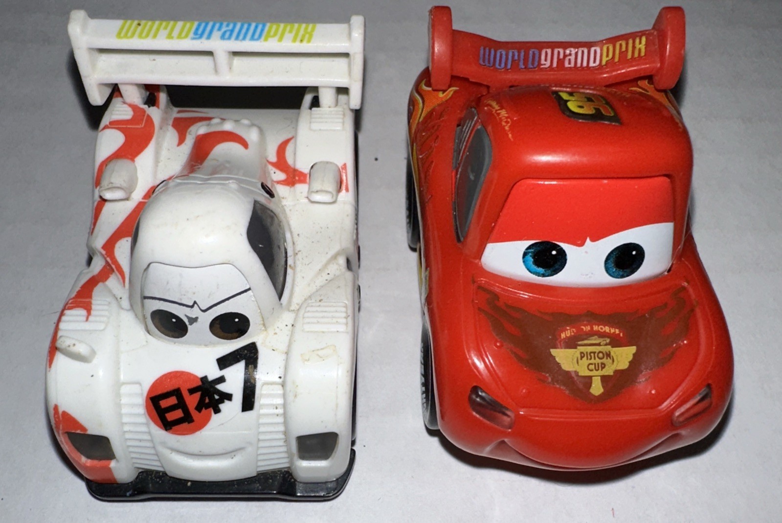 Disney Pixar Cars 2 AppMATes For iPad Lightning McQueen & Shu Todoroki