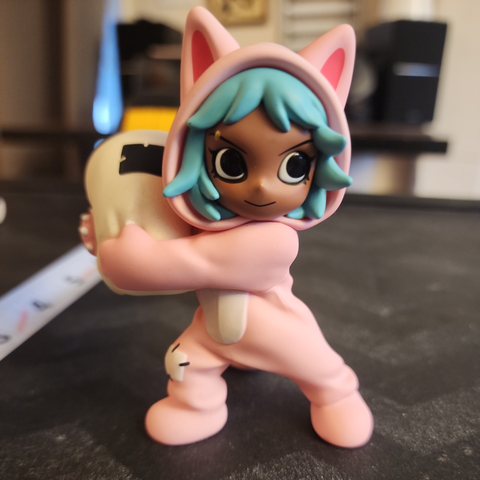 POP MART x Lil Peach Riot Sleepover Series Frankie-Pillow Fight Confirmed Figure