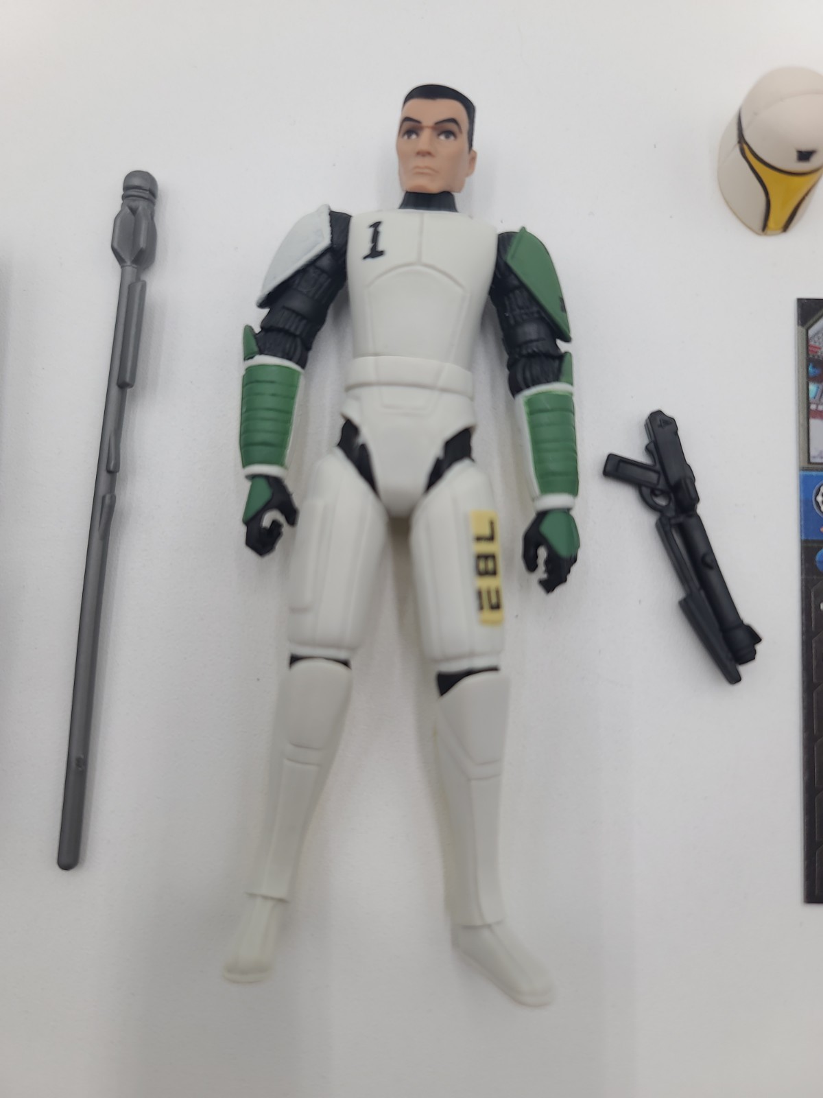 Clone Trooper Hevy CW41 2010 STAR WARS The Clone Wars TCW Complete