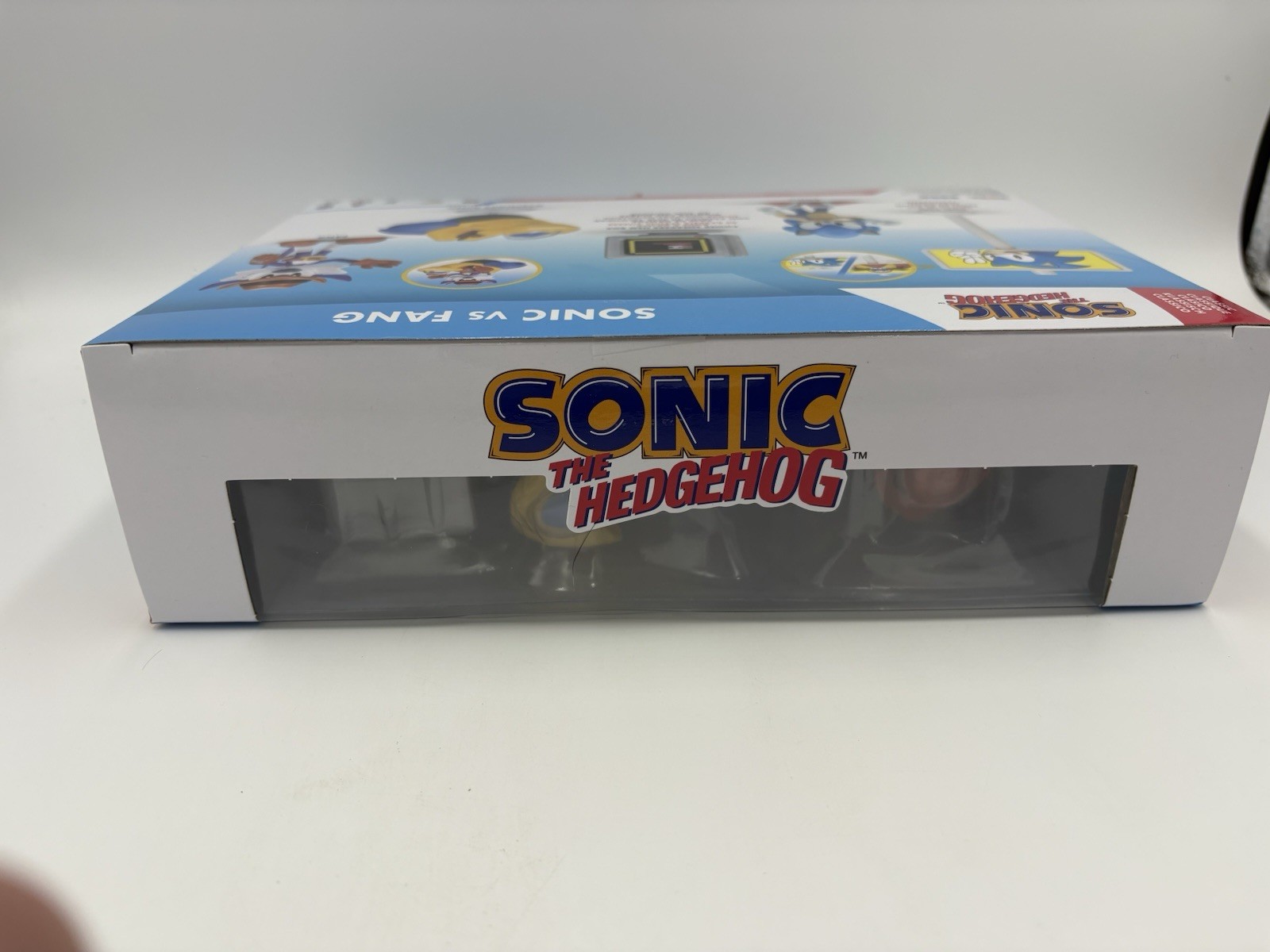Sonic The Hedgehog Classic Jakks Pacific Sonic vs Fang 2.5&Prime; tall Playset