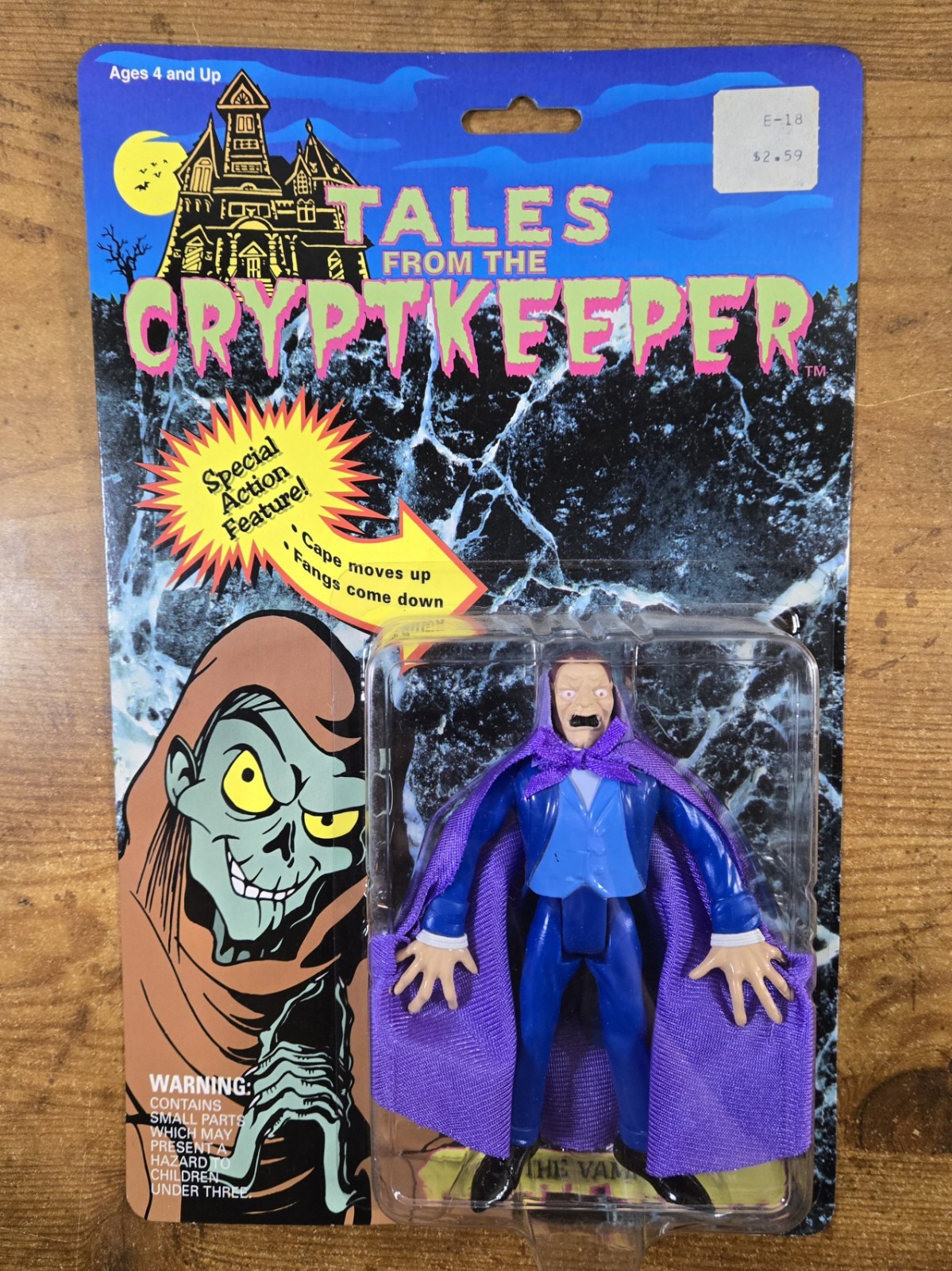VTG 1990&rsquo;s Tales From The Cryptkeeper « THE VAMPIRE » Figure Ace Novelty, New