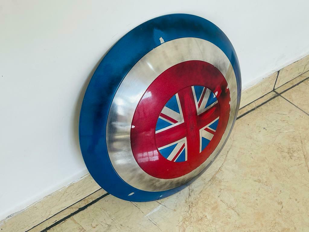 Marvel Damage Design 22 » Captain Carter Metal Prop Screen Replica Shield